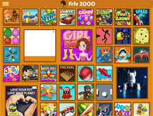 Tablet Screenshot of friv2000.com